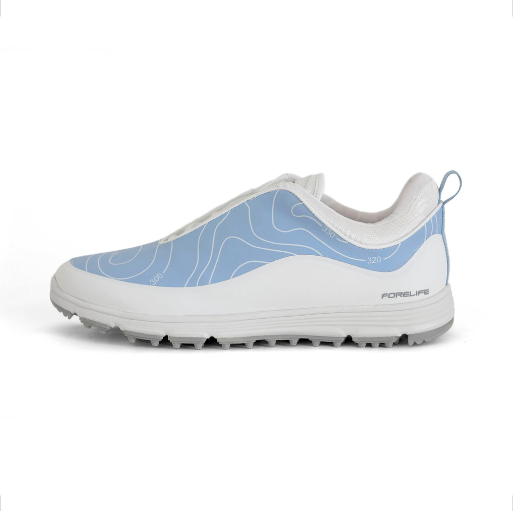 FL1 Elevation Spikeless Shoe Peacock Golf Co 